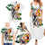 Custom Zimbabwe Rugby The Champions 2025 Family Matching Summer Maxi Dress and Hawaiian Shirt Warriors Sable Antelope - Wonder Print Shop
