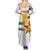 Custom Zimbabwe Rugby The Champions 2025 Family Matching Summer Maxi Dress and Hawaiian Shirt Warriors Sable Antelope - Wonder Print Shop