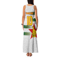 Custom Zimbabwe Rugby The Champions 2025 Family Matching Tank Maxi Dress and Hawaiian Shirt Warriors Sable Antelope - Wonder Print Shop