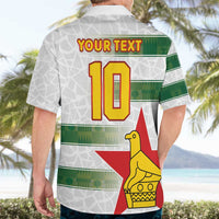 Custom Zimbabwe Rugby The Champions 2025 Hawaiian Shirt Warriors Sable Antelope - Wonder Print Shop