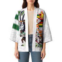 Custom Zimbabwe Rugby The Champions 2025 Kimono Warriors Sable Antelope - Wonder Print Shop