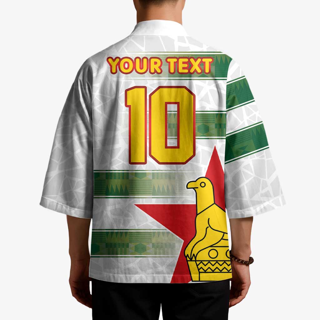 Custom Zimbabwe Rugby The Champions 2025 Kimono Warriors Sable Antelope - Wonder Print Shop