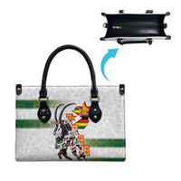 Zimbabwe Rugby The Champions 2025 Leather Bag Warriors Sable Antelope - Wonder Print Shop