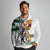 Custom Zimbabwe Rugby The Champions 2025 Long Sleeve Polo Shirt Warriors Sable Antelope - Wonder Print Shop