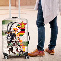 Zimbabwe Rugby The Champions 2025 Luggage Cover Warriors Sable Antelope - Wonder Print Shop