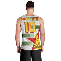 Custom Zimbabwe Rugby The Champions 2025 Men Tank Top Warriors Sable Antelope - Wonder Print Shop