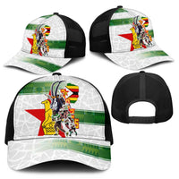 Zimbabwe Rugby The Champions 2025 Mesh Trucker Cap Warriors Sable Antelope - Wonder Print Shop