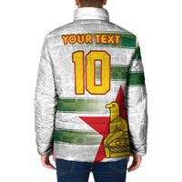 Custom Zimbabwe Rugby The Champions 2025 Padded Jacket Warriors Sable Antelope - Wonder Print Shop