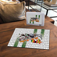 Zimbabwe Rugby The Champions 2025 Puzzle Warriors Sable Antelope - Wonder Print Shop