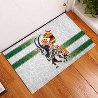 Zimbabwe Rugby The Champions 2025 Rubber Doormat Warriors Sable Antelope - Wonder Print Shop