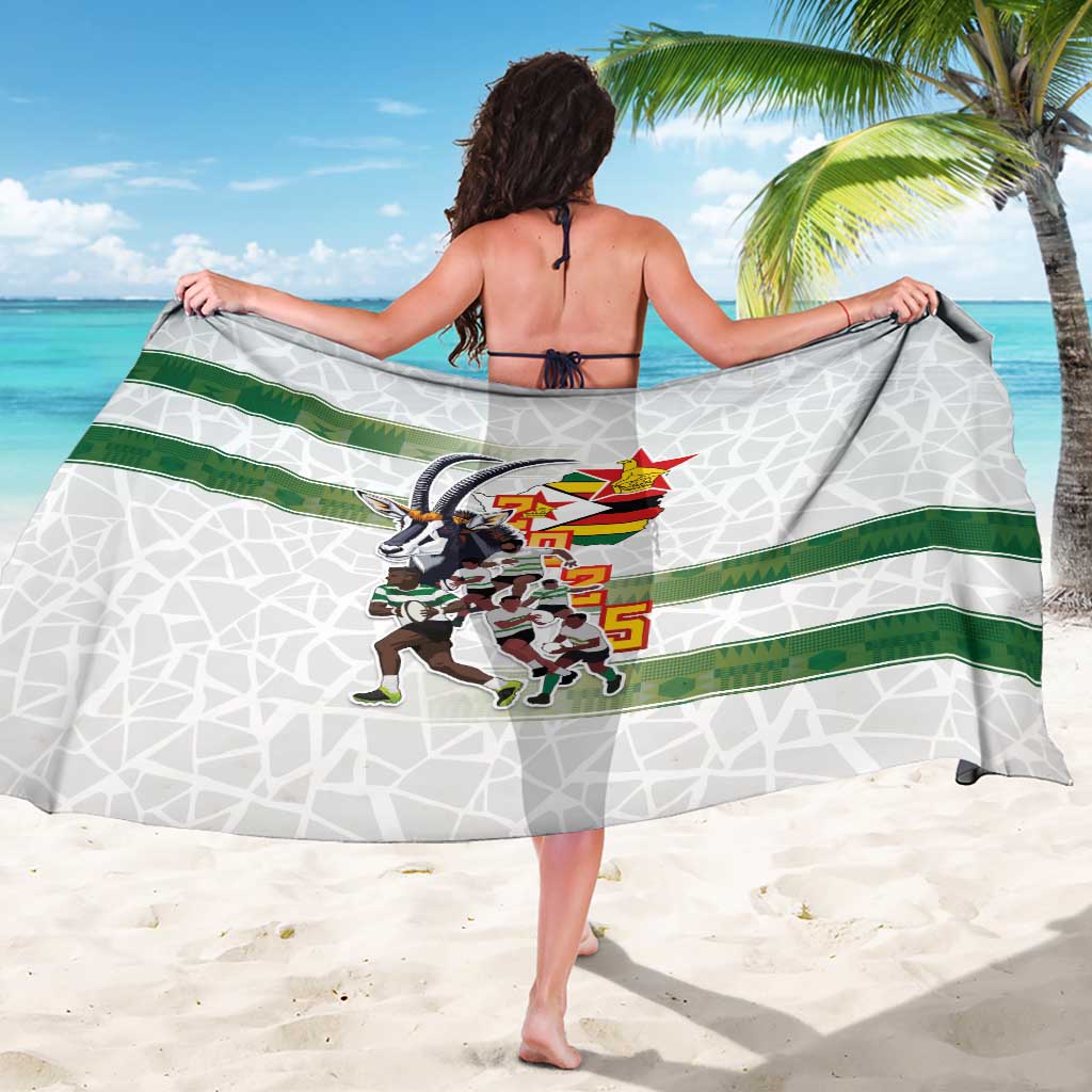 Zimbabwe Rugby The Champions 2025 Sarong Warriors Sable Antelope - Wonder Print Shop