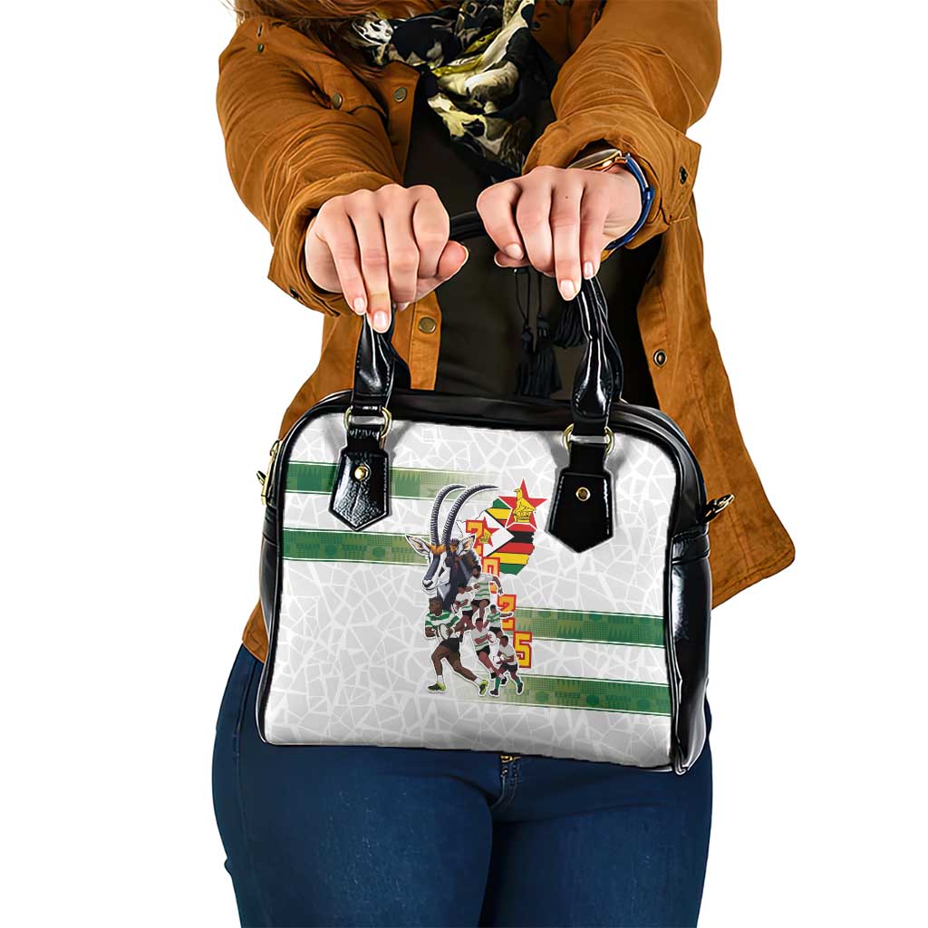 Zimbabwe Rugby The Champions 2025 Shoulder Handbag Warriors Sable Antelope - Wonder Print Shop