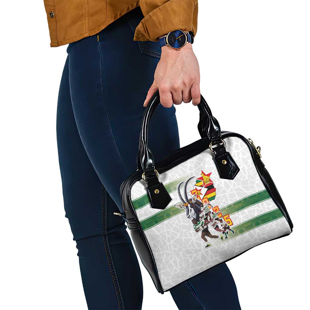 Zimbabwe Rugby The Champions 2025 Shoulder Handbag Warriors Sable Antelope - Wonder Print Shop