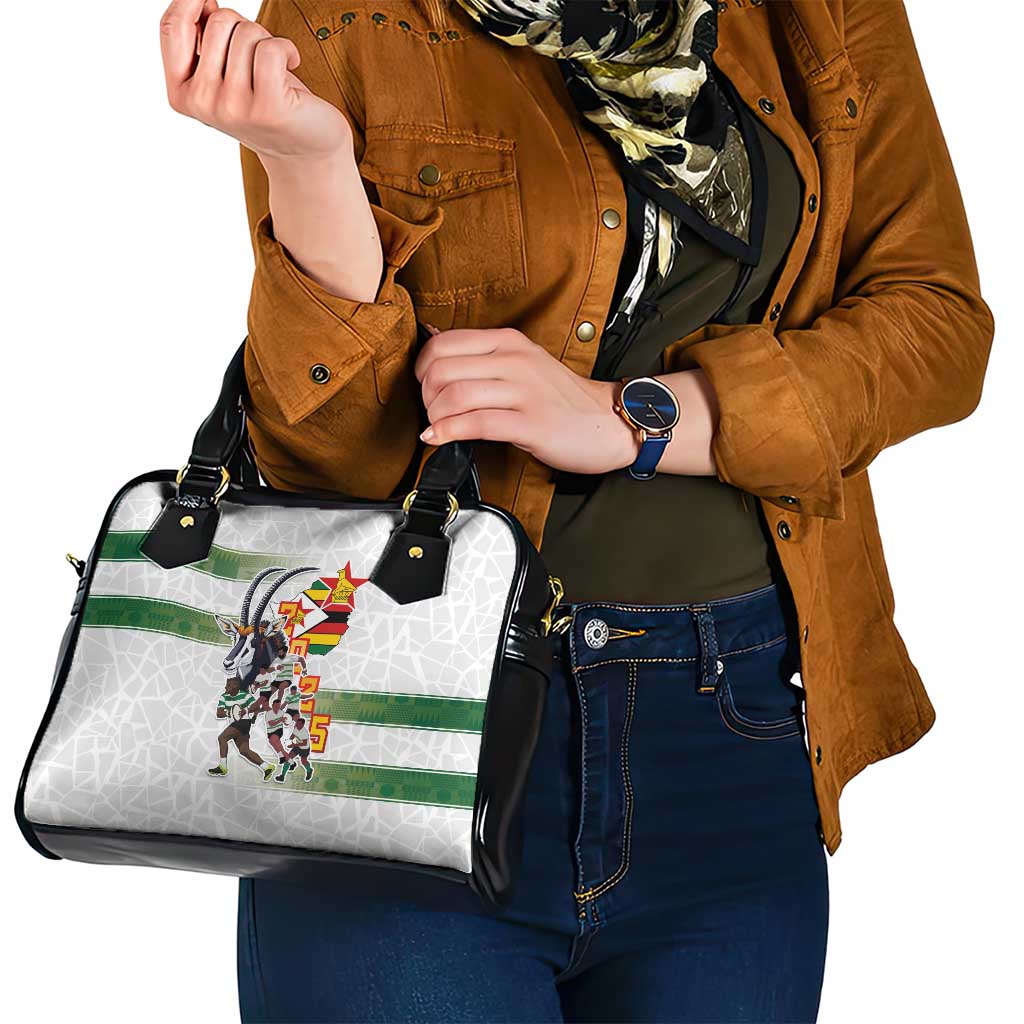 Zimbabwe Rugby The Champions 2025 Shoulder Handbag Warriors Sable Antelope - Wonder Print Shop