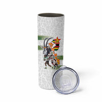 Zimbabwe Rugby The Champions 2025 Skinny Tumbler Warriors Sable Antelope - Wonder Print Shop