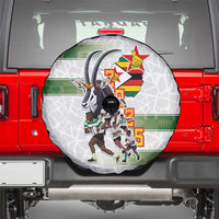 Zimbabwe Rugby The Champions 2025 Spare Tire Cover Warriors Sable Antelope - Wonder Print Shop