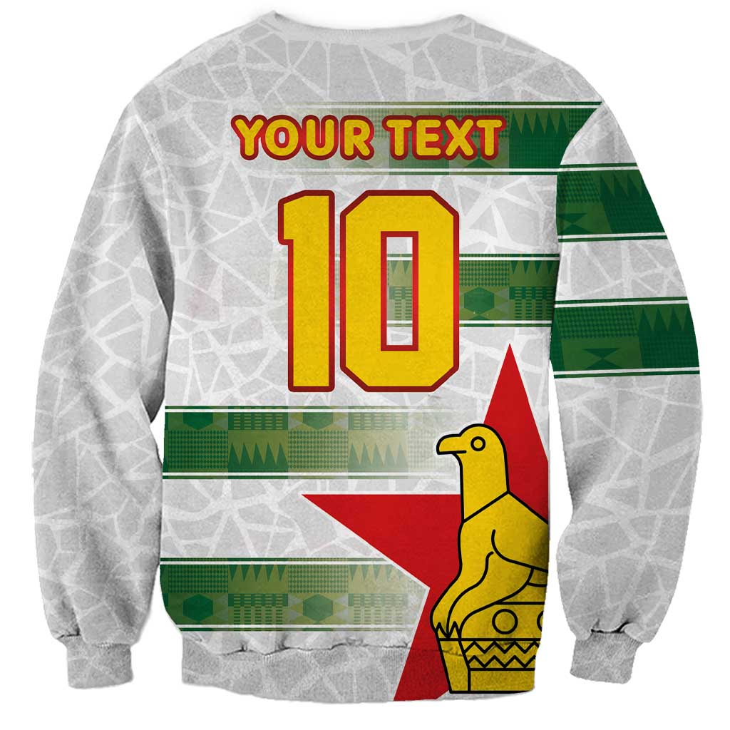 Custom Zimbabwe Rugby The Champions 2025 Sweatshirt Warriors Sable Antelope - Wonder Print Shop