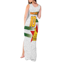 Custom Zimbabwe Rugby The Champions 2025 Tank Maxi Dress Warriors Sable Antelope - Wonder Print Shop