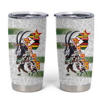 Zimbabwe Rugby The Champions 2025 Tumbler Cup Warriors Sable Antelope - Wonder Print Shop
