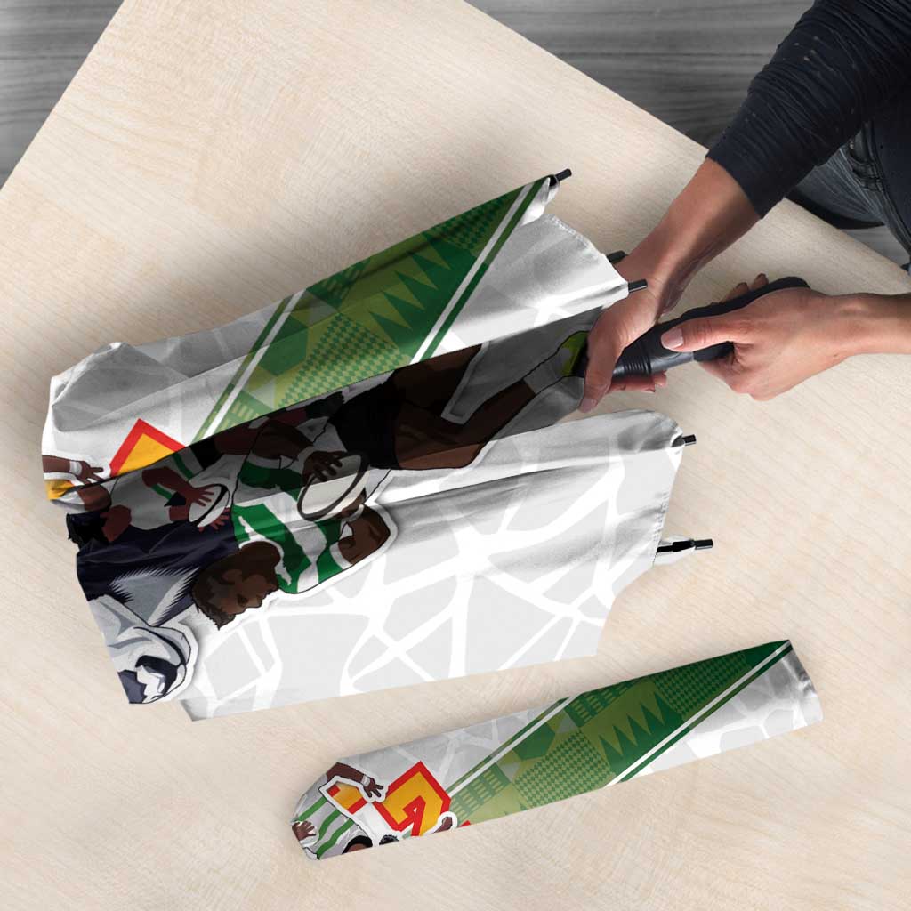 Zimbabwe Rugby The Champions 2025 Umbrella Warriors Sable Antelope - Wonder Print Shop