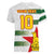 Custom Zimbabwe Rugby The Champions 2025 Women V-Neck T-Shirt Warriors Sable Antelope - Wonder Print Shop