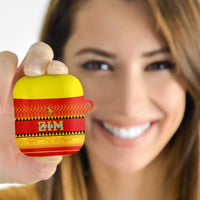 Zimbabwe Cricket AirPods Case African Heritage Stripes Style - Wonder Print Shop