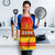 Zimbabwe Cricket Apron African Heritage Stripes Style - Wonder Print Shop
