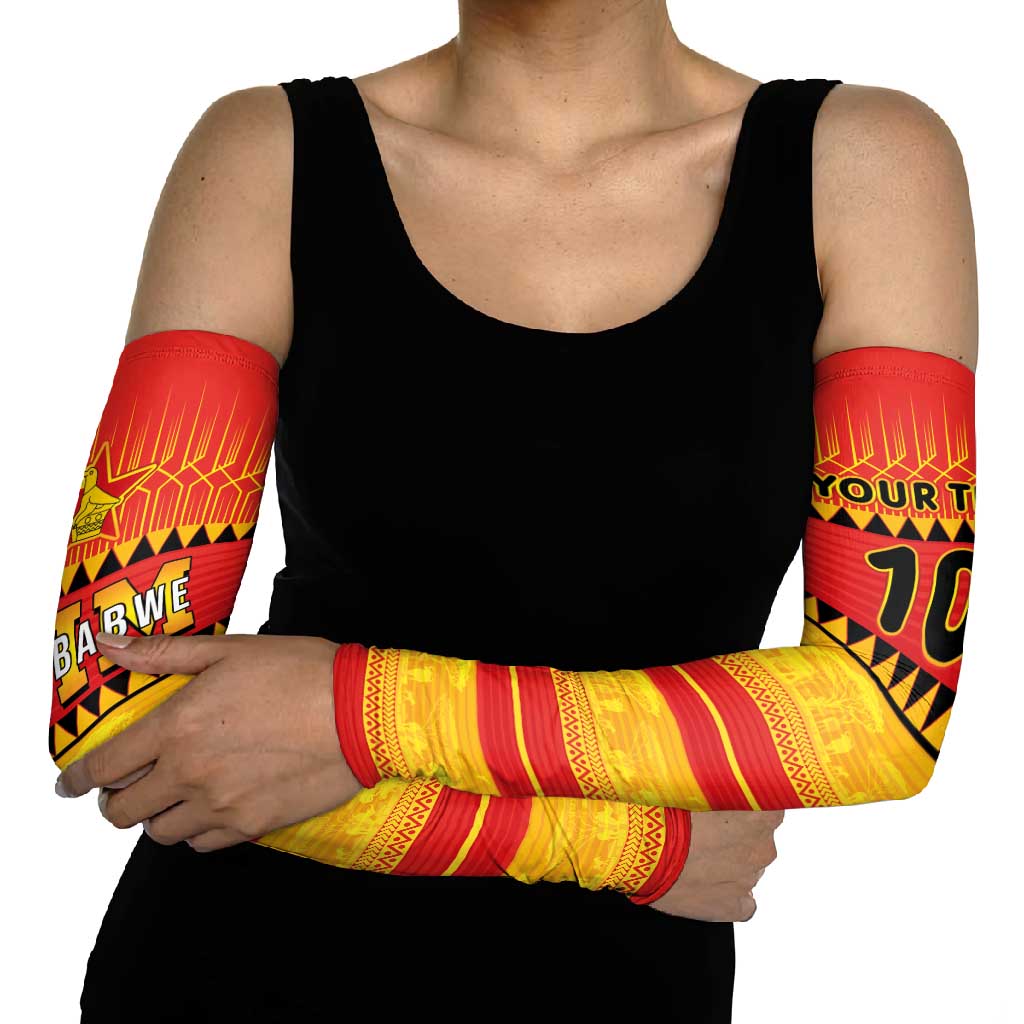 Zimbabwe Cricket Arm Sleeves African Heritage Stripes Style - Wonder Print Shop