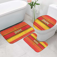 Zimbabwe Cricket Bathroom Set African Heritage Stripes Style - Wonder Print Shop