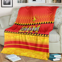 Zimbabwe Cricket Blanket African Heritage Stripes Style - Wonder Print Shop