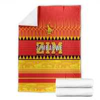 Zimbabwe Cricket Blanket African Heritage Stripes Style - Wonder Print Shop