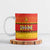 Custom Zimbabwe Cricket Ceramic Mug African Heritage Stripes Style - Wonder Print Shop