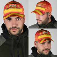 Zimbabwe Cricket Classic Cap African Heritage Stripes Style - Wonder Print Shop
