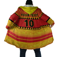 Custom Zimbabwe Cricket Cloak African Heritage Stripes Style - Wonder Print Shop