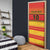 Zimbabwe Cricket Door Cover African Heritage Stripes Style - Wonder Print Shop