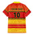 Custom Zimbabwe Cricket Family Matching Mermaid Dress and Hawaiian Shirt African Heritage Stripes Style - Wonder Print Shop