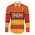Custom Zimbabwe Cricket Family Matching Off The Shoulder Long Sleeve Dress and Hawaiian Shirt African Heritage Stripes Style - Wonder Print Shop