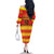 Custom Zimbabwe Cricket Family Matching Off The Shoulder Long Sleeve Dress and Hawaiian Shirt African Heritage Stripes Style - Wonder Print Shop