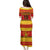 Custom Zimbabwe Cricket Family Matching Puletasi and Hawaiian Shirt African Heritage Stripes Style - Wonder Print Shop
