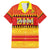 Custom Zimbabwe Cricket Family Matching Short Sleeve Bodycon Dress and Hawaiian Shirt African Heritage Stripes Style - Wonder Print Shop
