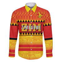 Custom Zimbabwe Cricket Family Matching Short Sleeve Bodycon Dress and Hawaiian Shirt African Heritage Stripes Style - Wonder Print Shop