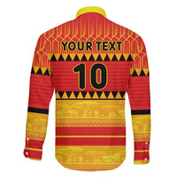 Custom Zimbabwe Cricket Family Matching Short Sleeve Bodycon Dress and Hawaiian Shirt African Heritage Stripes Style - Wonder Print Shop