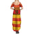 Custom Zimbabwe Cricket Family Matching Summer Maxi Dress and Hawaiian Shirt African Heritage Stripes Style - Wonder Print Shop