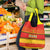 Zimbabwe Cricket Grocery Bag African Heritage Stripes Style - Wonder Print Shop