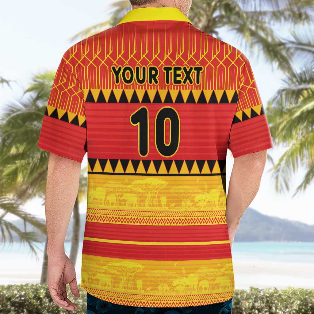 Custom Zimbabwe Cricket Hawaiian Shirt African Heritage Stripes Style - Wonder Print Shop