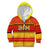 Custom Zimbabwe Cricket Kid Hoodie African Heritage Stripes Style - Wonder Print Shop