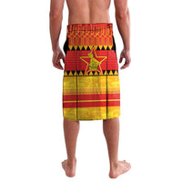 Custom Zimbabwe Cricket Lavalava African Heritage Stripes Style - Wonder Print Shop
