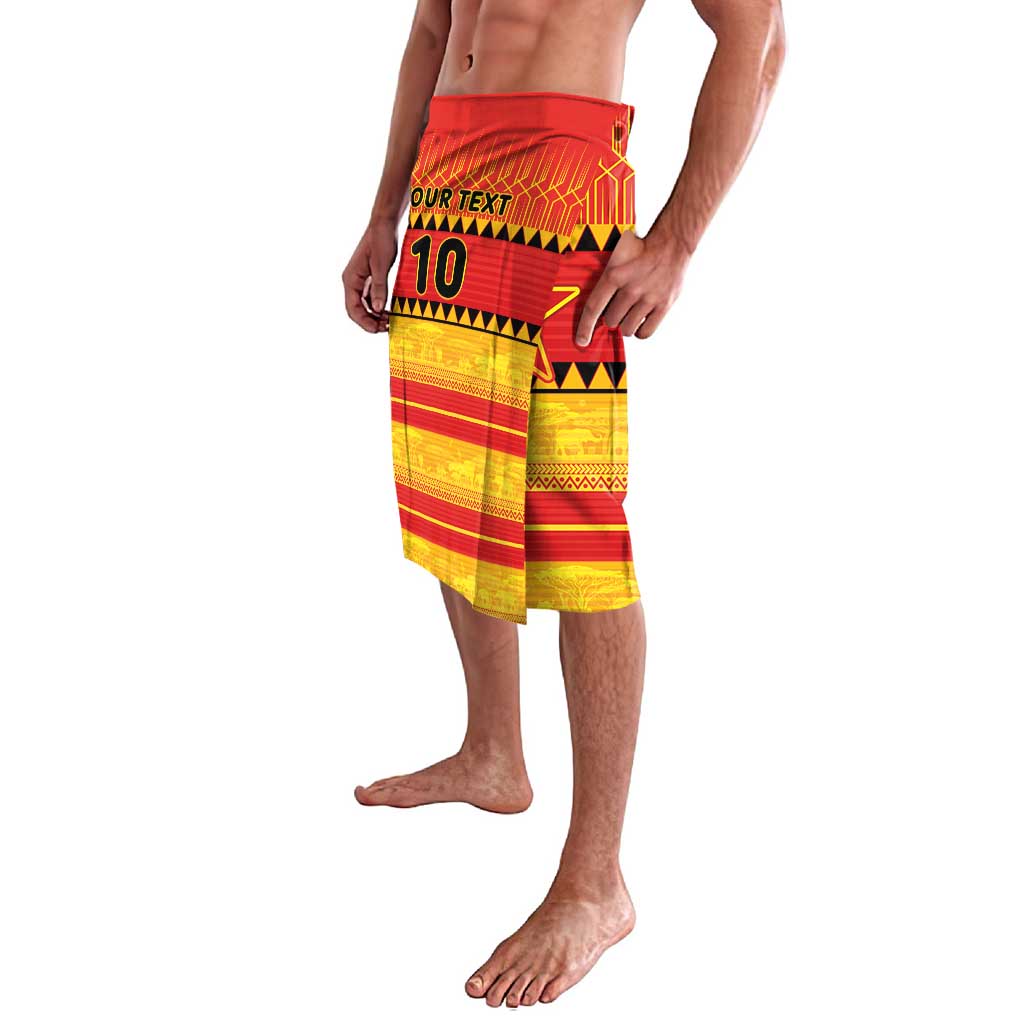 Custom Zimbabwe Cricket Lavalava African Heritage Stripes Style - Wonder Print Shop