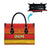 Zimbabwe Cricket Leather Bag African Heritage Stripes Style - Wonder Print Shop