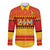 Custom Zimbabwe Cricket Long Sleeve Button Shirt African Heritage Stripes Style - Wonder Print Shop